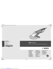Bosch GWS 24-180 LVI Original Instructions Manual