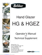 Belshaw Brothers HGEZ Operator's Manual