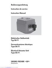 Georg Fischer Piping Systems EA 11 Instruction Manual