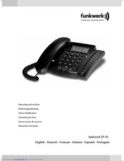 Funkwerk IP 50 Operating Instructions Manual