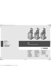 Bosch AQT 37-13+ Original Instructions Manual