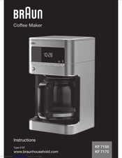 Braun KF 7170 Manuals | ManualsLib