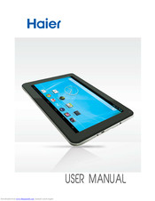 Haier E225249 User Manual