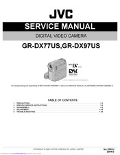 JVC GR-DX97US Service Manual