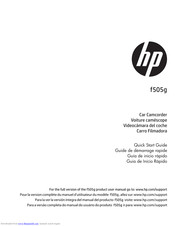 HP f505g Quick Start Manual