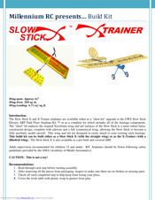 Millenium x-trainer Assembly Manual