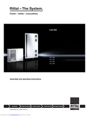 Rittal LCU DX Series Assembly And Operating Manual