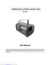 Showlight SNIPER SL-3130 User Manual