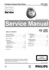 Philips AZT 3202 Service Manual