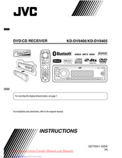 jvc KD-DV9406 Instructions Manual