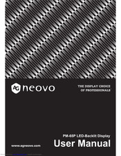 AGneovo PM-65P User Manual