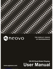 AGneovo DS-55 User Manual