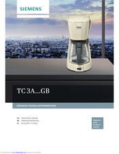 Siemens TC3A...GB Instruction Manual