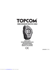 Topcom HBM Sensor Watch 2002 User Manual