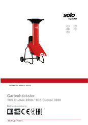 AL-KO Solo TCS Duotec 2500 Operating Instructions Manual