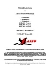 Jabiru J400 Technical Manual