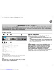 Hp MSM720 Quick Start Manual