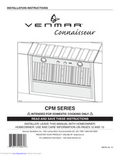 Venmar CPM SERIES Installation Instructions Manual