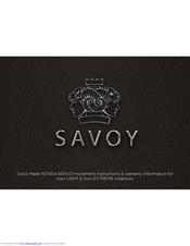 Savoy RONDA 6004.D User Manual