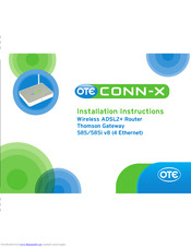OTE conn-x 585i Installation Instructions Manual