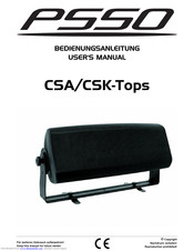 PSSO CSA-228 User Manual