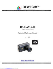 DEWESOFT DS-CAM-600 Technical Reference Manual