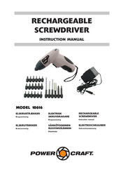 Power Craft 10616 Instruction Manual
