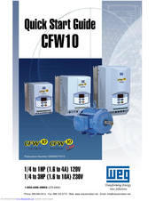 WEG Easy Drive CFW10 Quick Start Manual