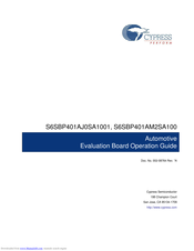 Cypress Semiconductor S6SBP401AM2SA100 Operation Manual