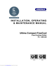 AIREDALE UCFC200DSQ-8/2 Installation Operating & Maintenance Manual