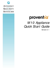 Internet Security Systems M10 Quick Start Manual