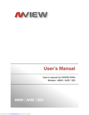 Nview 960H/AHD/SDI User Manual