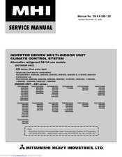 Mitsubishi Heavy Industries FDFU71KXE6 Service Manual