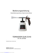 Bendel TORNADOR-GUN Z-010 Instruction Manual