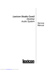 Lexicon CORE2 Service Manual