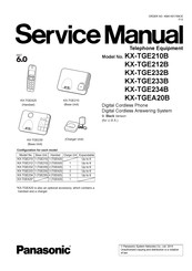 Panasonic KX-TGEA20B Manuals | ManualsLib