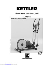 Kettler Astro Assembly Manual