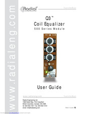 Radial Engineering Q3 User Manual