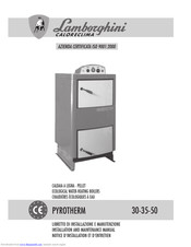 LAMBORGHINI PYROTHERM 50 Installation And Maintenance Manual