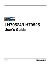 Sharp LH79525 User Manual