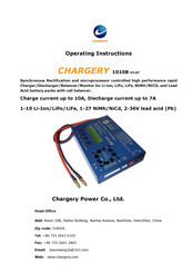Chargery 1010B Operating Instructions Manual