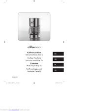 Coffeemaxx 01465.M Instruction Manual