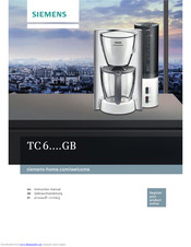 Siemens TC6....GB Instruction Manual