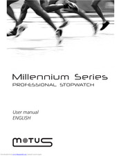 Motus Millennium Series User Manual