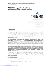 Trinamic TMC428 Application Note