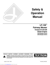Textron LF-128 Safety & Operation Manual