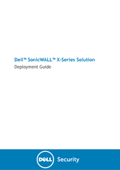 Dell sonicwall x series Deployment Manual