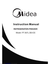 Midea FF.567L.SB.ICE Instruction Manual