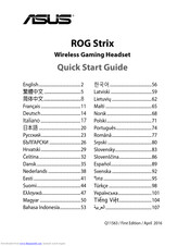 Asus Rog Strix Manuals Manualslib