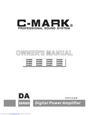C-MARK DA4422 Owner's Manual